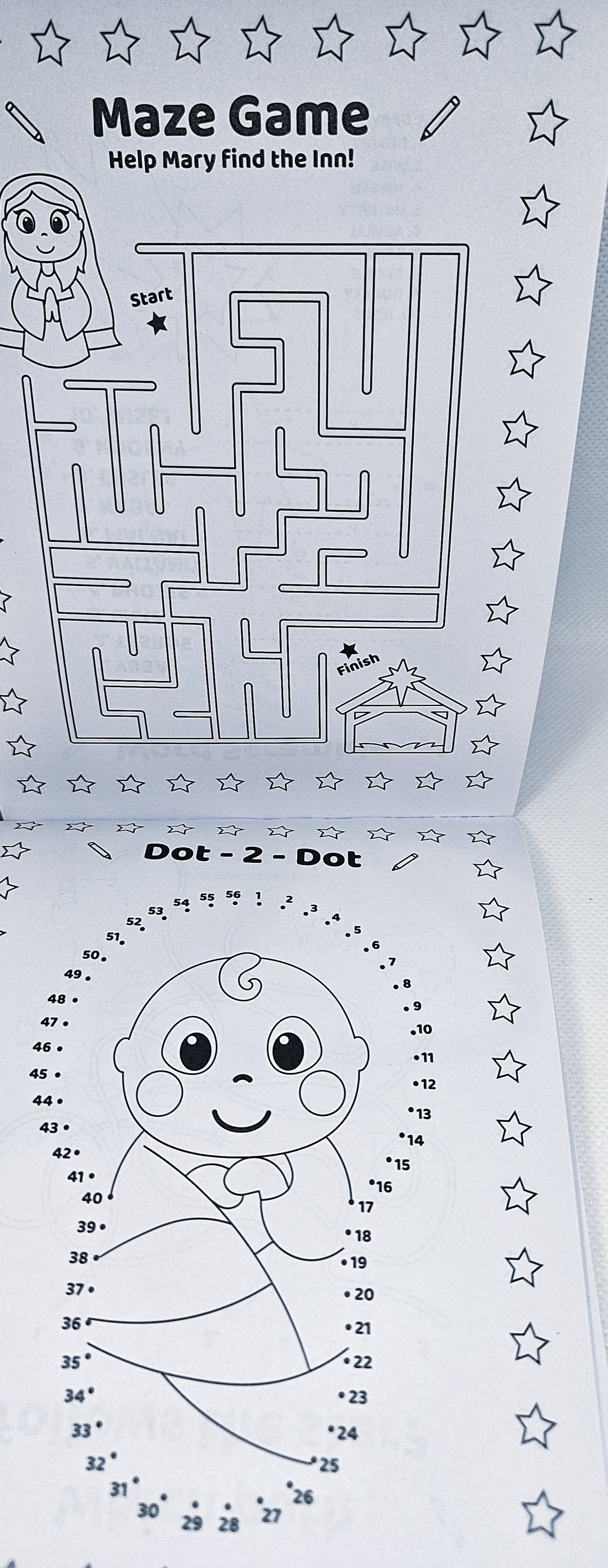 Cărticică cu activități- Nașterea lui Isus