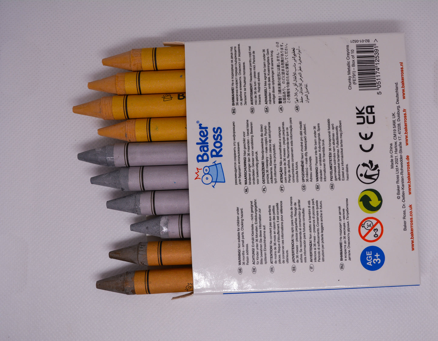 Creioane Cerate Metalice – Set Creativ