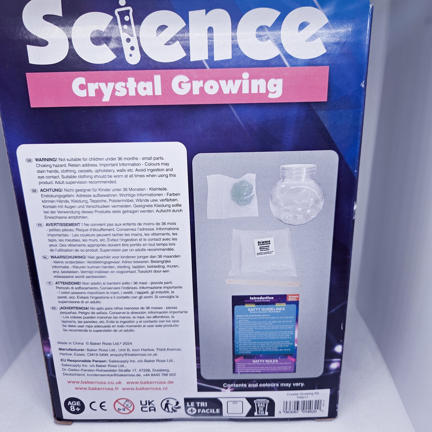 Science-Experiment Cristale