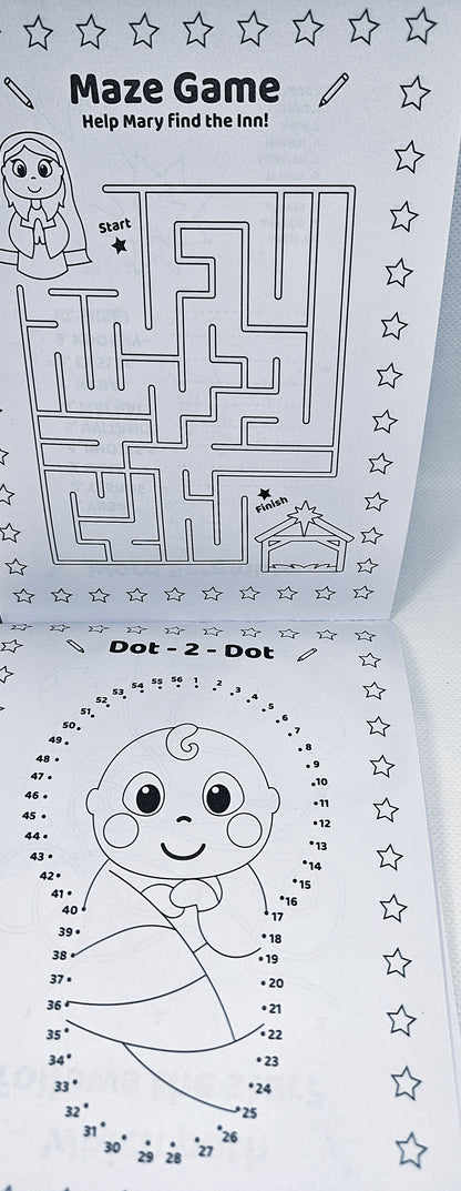 Cărticică cu activități- Nașterea lui Isus