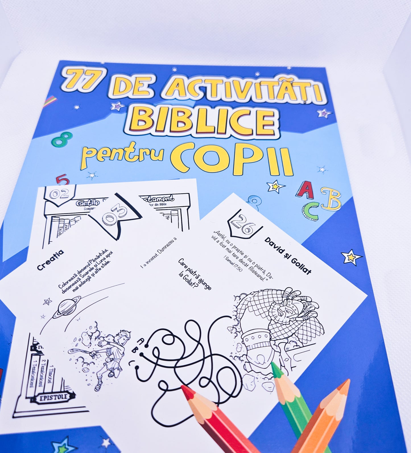 77 de activități biblice pentru copii