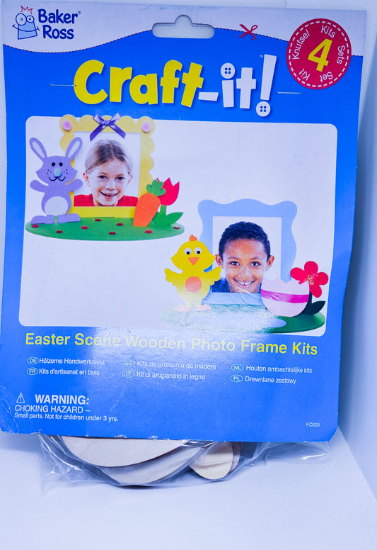 Kit rame foto tematice de Paște – set 4 bucăți