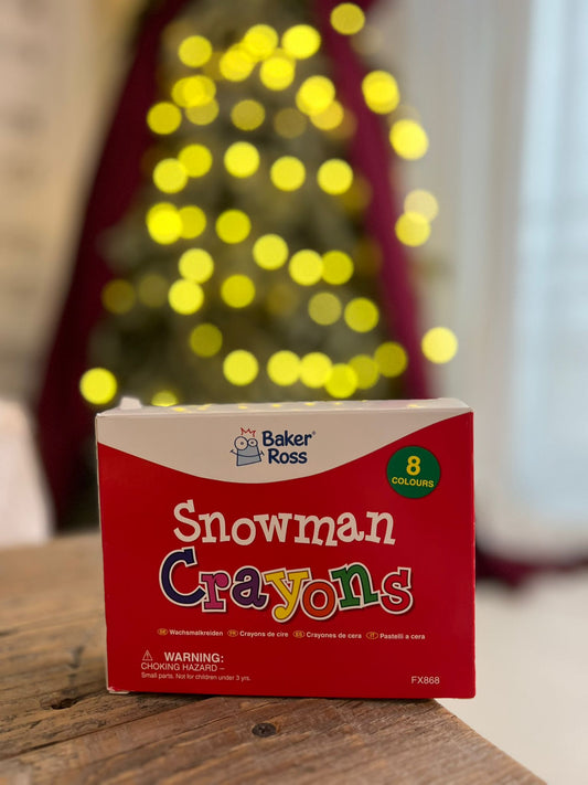 Creioane cerate în formă de omuleți de zăpadă