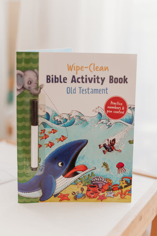 Wipe-Clean Bible activity book Old Testament