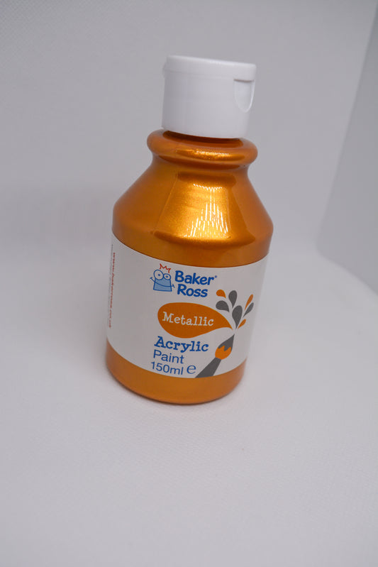 Metallic Acrylic Paint – Gold 150 ml