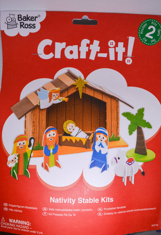 Nativity Craft – Set 2 Scene Nașterea Pruncului