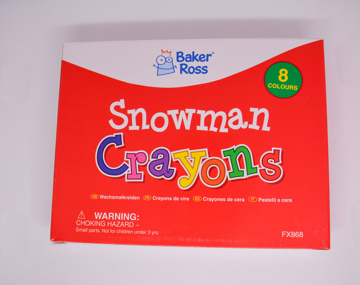 Creioane cerate în formă de omuleți de zăpadă