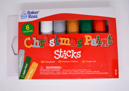 Christmas Paint Sticks – 6 Culori