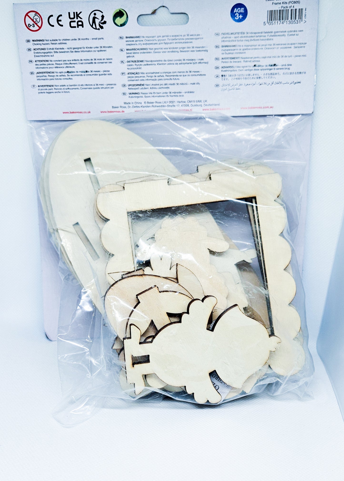 Kit rame foto tematice de Paște – set 4 bucăți