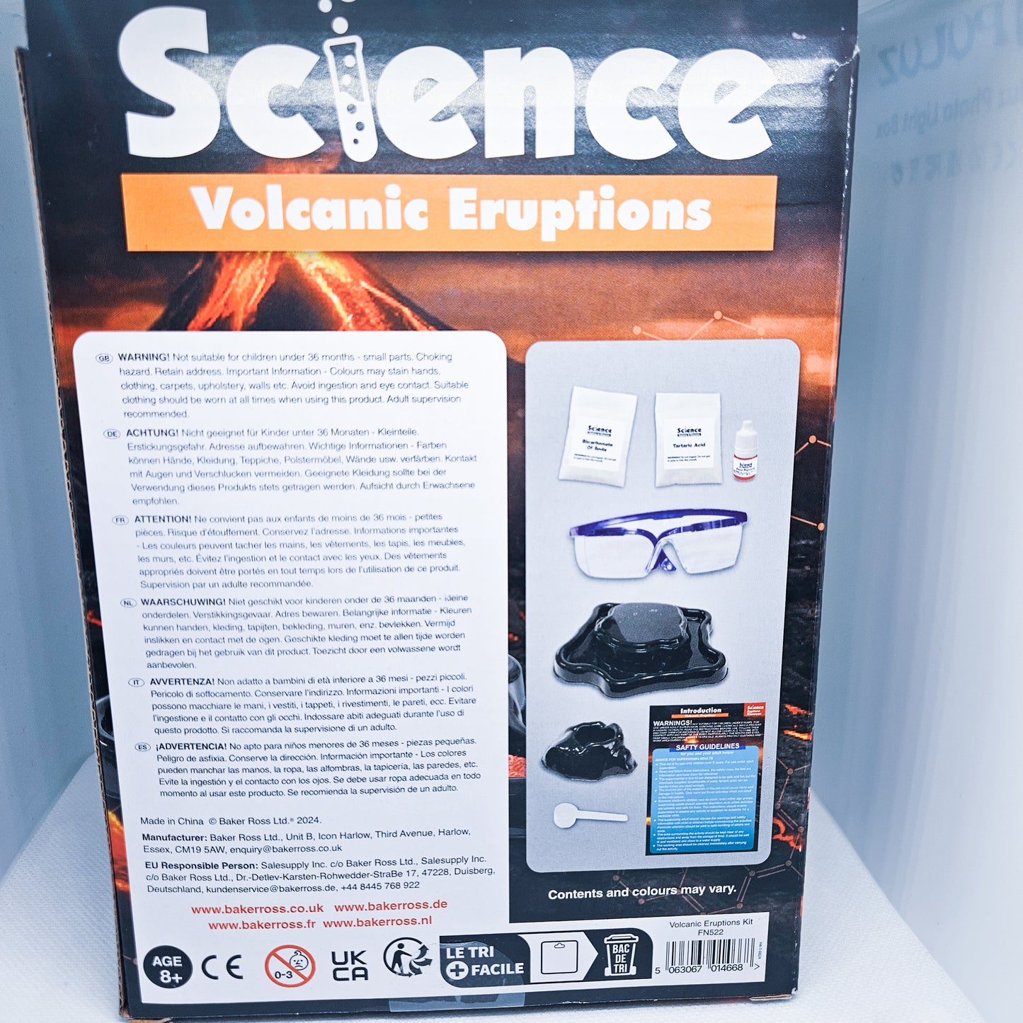 Set experiment Vulcan