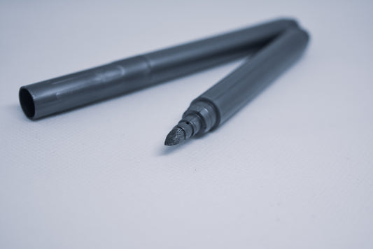 Marker argintiu festiv