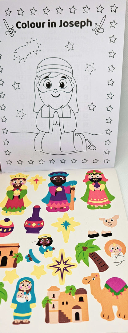 Cărticică cu activități- Nașterea lui Isus